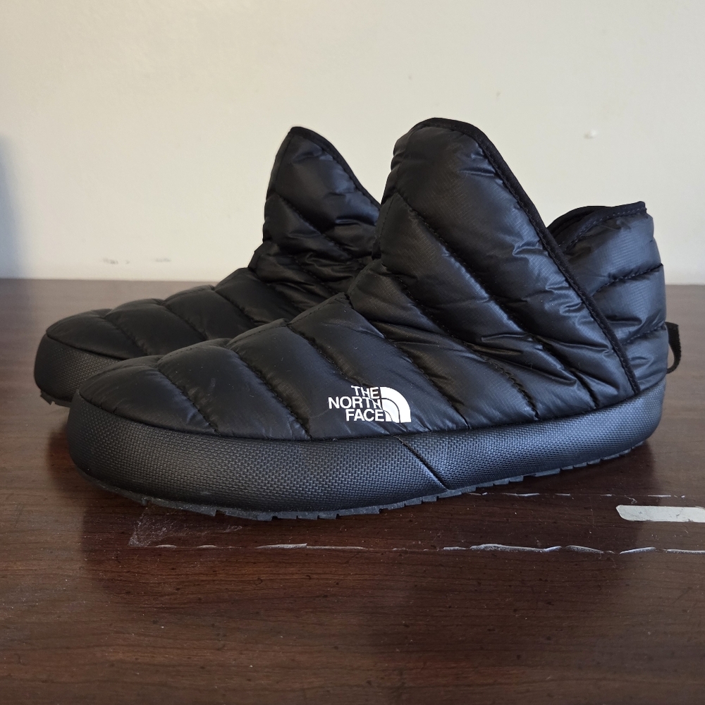 The North Face ThermoBall Traction Bootie Shoes Mens Size 11 Black Worn Once